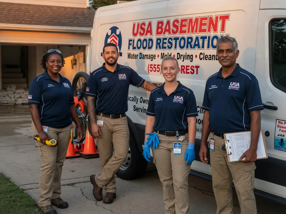 Basement Flood Cleanup company in Sontag, MS